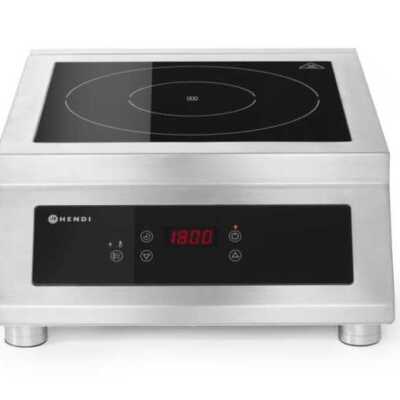Placa de indução modelo 5000 D, 400V/5000W, 398x525x(H)175mm