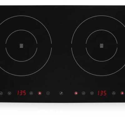 Placa de indução dupla 230V/3500W, 608x405x(H)54mm