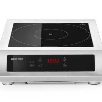 Placa de indução modelo 3500 D XL, 230V/3500W, 390x560x(H)120mm