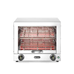 Torradeira múltipla com 6 pinças, 230V/3000W, 450x390x(H)400mm