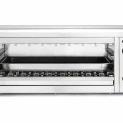 Salamandra com elementos de aquecimento por infravermelhos em quartzo GN 1/1, 230V/3645W, 765x490x(H)315mm