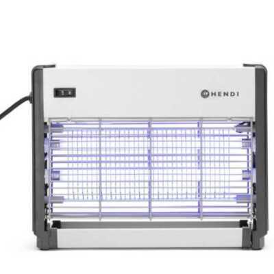 Mata insetos de alta voltagem, Cobertura: 50 m², 230V/26W, 379x103x(H)265mm