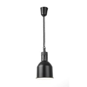 Candeeiro de aquecimento cilíndrico, Preto, 230V/250W, ø175x(H)250mm