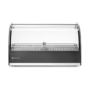 Display de bancada aquecido duplo, Preto, 220-240V/800W, 556x376x(H)315mm