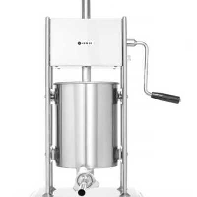 Máquina de recheio de salsichas 10L, 415x315x(H)690mm