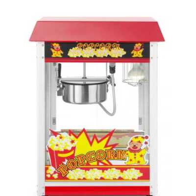 Máquina de pipocas, Vermelho, 230V/1500W, 574x420x(H)778mm