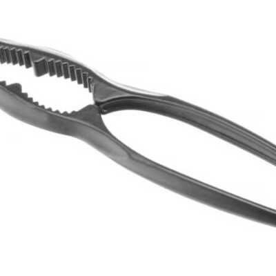 Quebra-nozes e marisco preto baço, Preto, 155x35mm