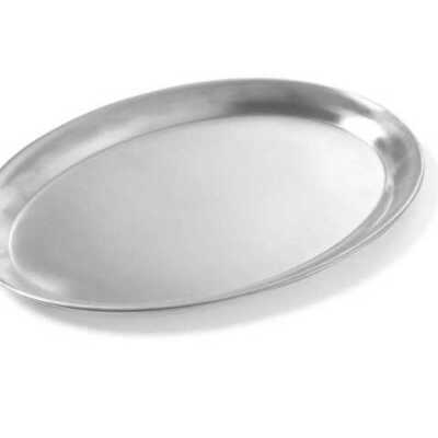 Tabuleiro para café oval, 265x195mm