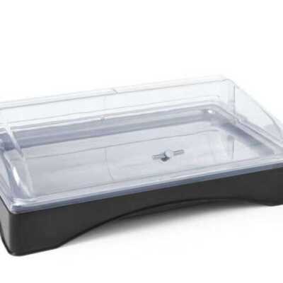 Expositor refrigerado com tampa – Gastronorm 1/1, conjunto, 555x357x(H)175mm