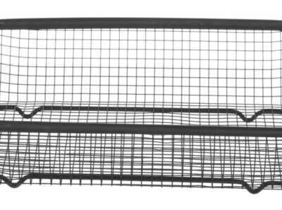 Cesto para servir preto, 295x220x(H)60mm