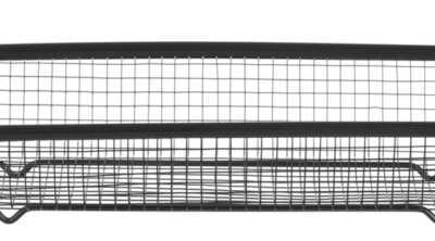 Cesto para servir preto, 310x125x(H)55mm