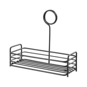 Suporte para condimentos retangular, 205x90x(H)180mm