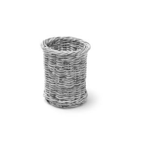 Cesto para talheres, Cinzento-claro, ø100x(H)120mm