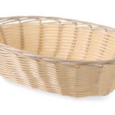 Cesto para pão – oval, 225x130x(H)55mm