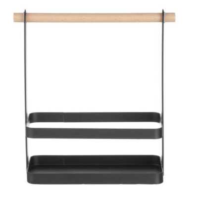 Organizador para mesa preto, 230x100x(H)240mm