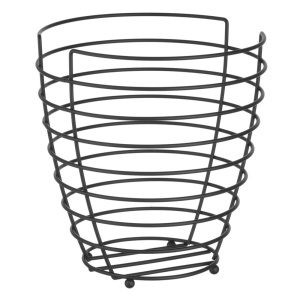 Cesto para fruta preto, ø230x(H)250mm