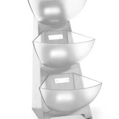 Expositor de buffet, 190x240x(H)410mm