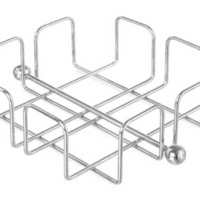 Suporte para guardanapos, 190x190x(H)65mm