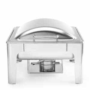 Réchaud GN 2/3 acabamento acetinado, 6L, 395x430x(H)290mm