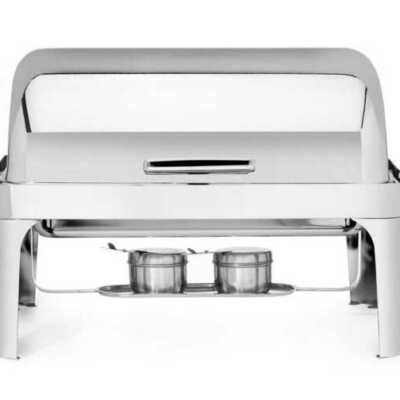 Réchaud Gastronorm 1/1 com tampa basculante, 9L, 660x490x(H)460mm
