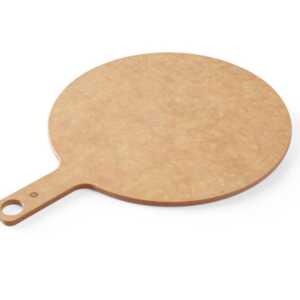 Tábua para pizza com pega, ø356x(H)6mm