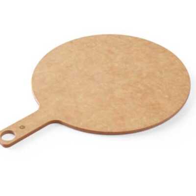 Tábua para pizza com pega, ø356x(H)6mm