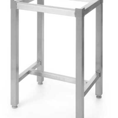 Suporte em aço inoxidável com pés, suporte, 500x400x(H)750mm
