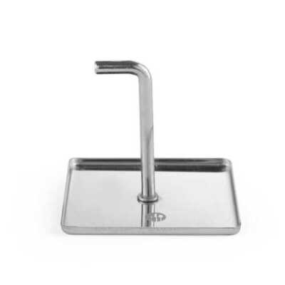 Forma para alimentos e acessório para empurrar quadrado, impulsor, 63x63x(H)55mm