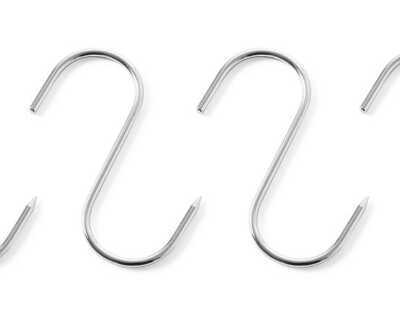 Ganchos de talho – conjunto de 4 ganchos, 4 pcs. , 110x5mm