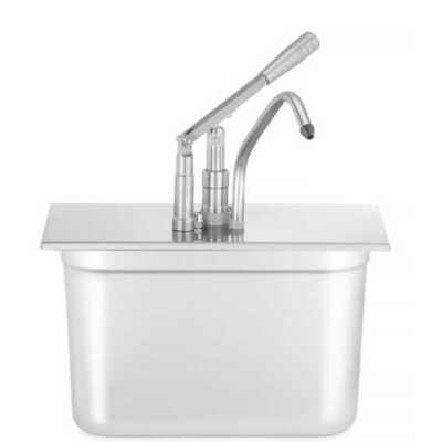 Tampa com dispensador para recipientes GN, GN 1/3, 330x180mm
