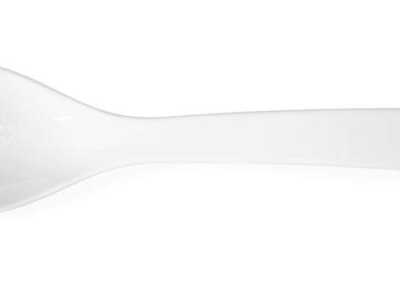 Colher para salada, 0,03L, Branco, 235x55mm