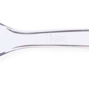 Colher para salada, 0,03L, Transparente, 235x55mm