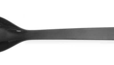 Colher para salada, 0,06L, Preto, 335x90mm
