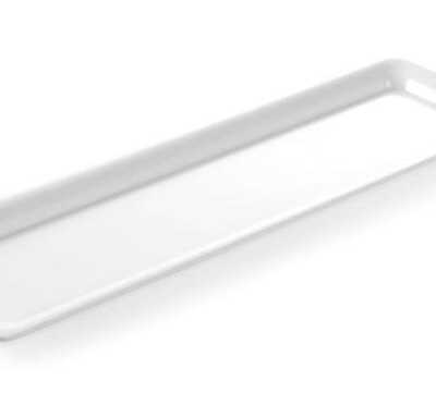 Tabuleiros Gastronorm com borda fina, GN 2/4, 530x163x(H)20mm