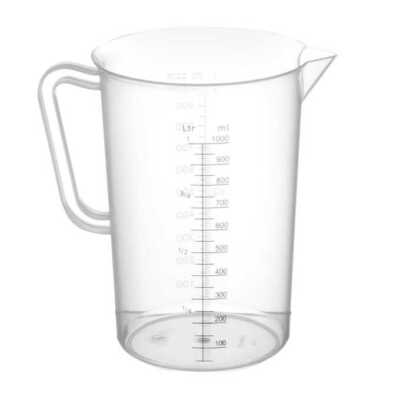Jarro medidor em polipropileno, 1L, ø110x(H)170mm