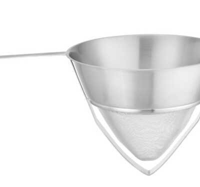 Coador cónico com malha de arame, reforçado, 505x250x(H)200mm