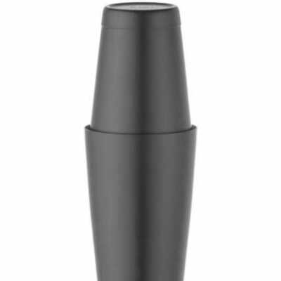 Shaker Boston Tin-on-Tin, 0,8L, Preto, ø90mm