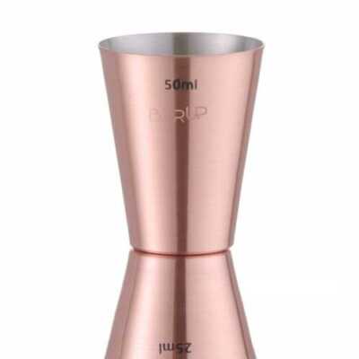 Medidor 25/50 ml, Cobre, ø42x(H)86mm
