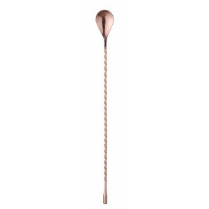 Colher de bar, Cobre, 385x35x(H)mm