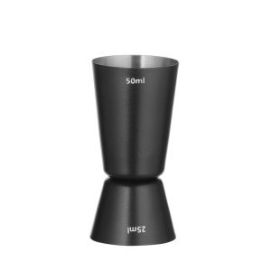 Medidor 25/50 mL, Preto, ø45x(H)86mm