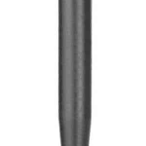 Almofariz, formato de estrela, Preto, ø34x207mm