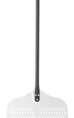 Pá para pizza, quadrada, perfurado, 405x1320mm