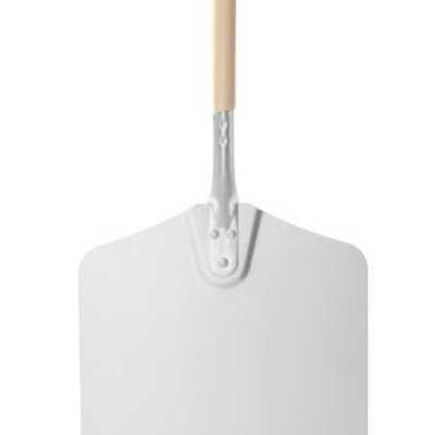 Pá para pizza com pega curta, quadrada, 305x660mm