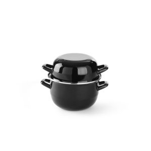 Panela para mexilhões - com tampa, 2,5L, ø200x(H)180mm