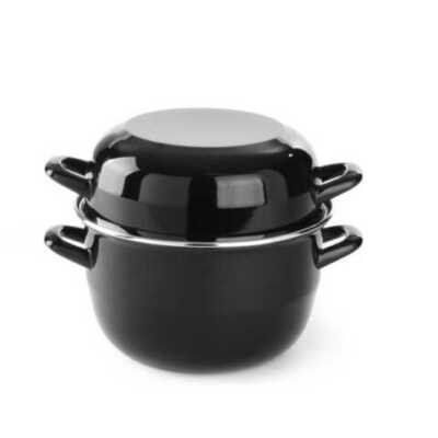 Panela para mexilhões - com tampa, 3,5L, ø220x(H)195mm