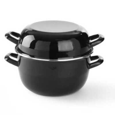 Panela para mexilhões - com tampa, 5L, ø260x(H)210mm