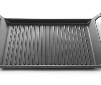 Chapa de grelhar para placas de indução, 390x260x(H)35mm
