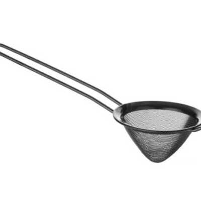Coador cónico para bar, Preto, ø75x220mm