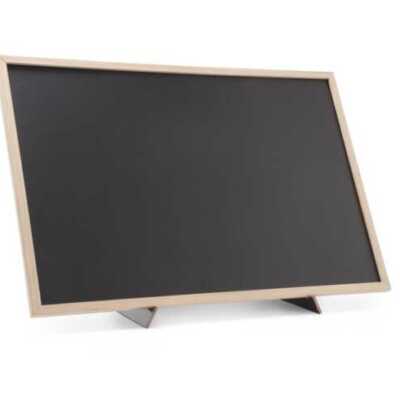 Quadro preto com suporte, 400x600mm