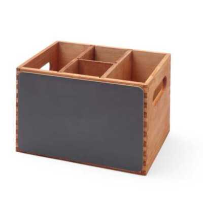 Caixa para ementa e talheres, 210x150x(H)150mm